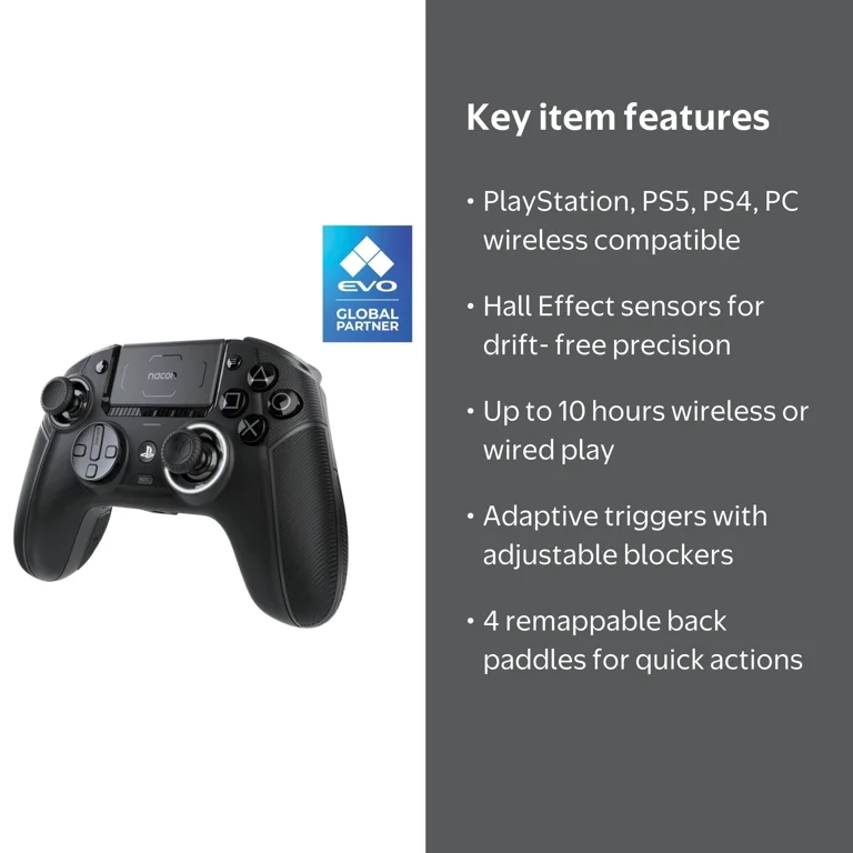 NACON Revolution 5 Pro Officially Licensed PlayStation Wireless