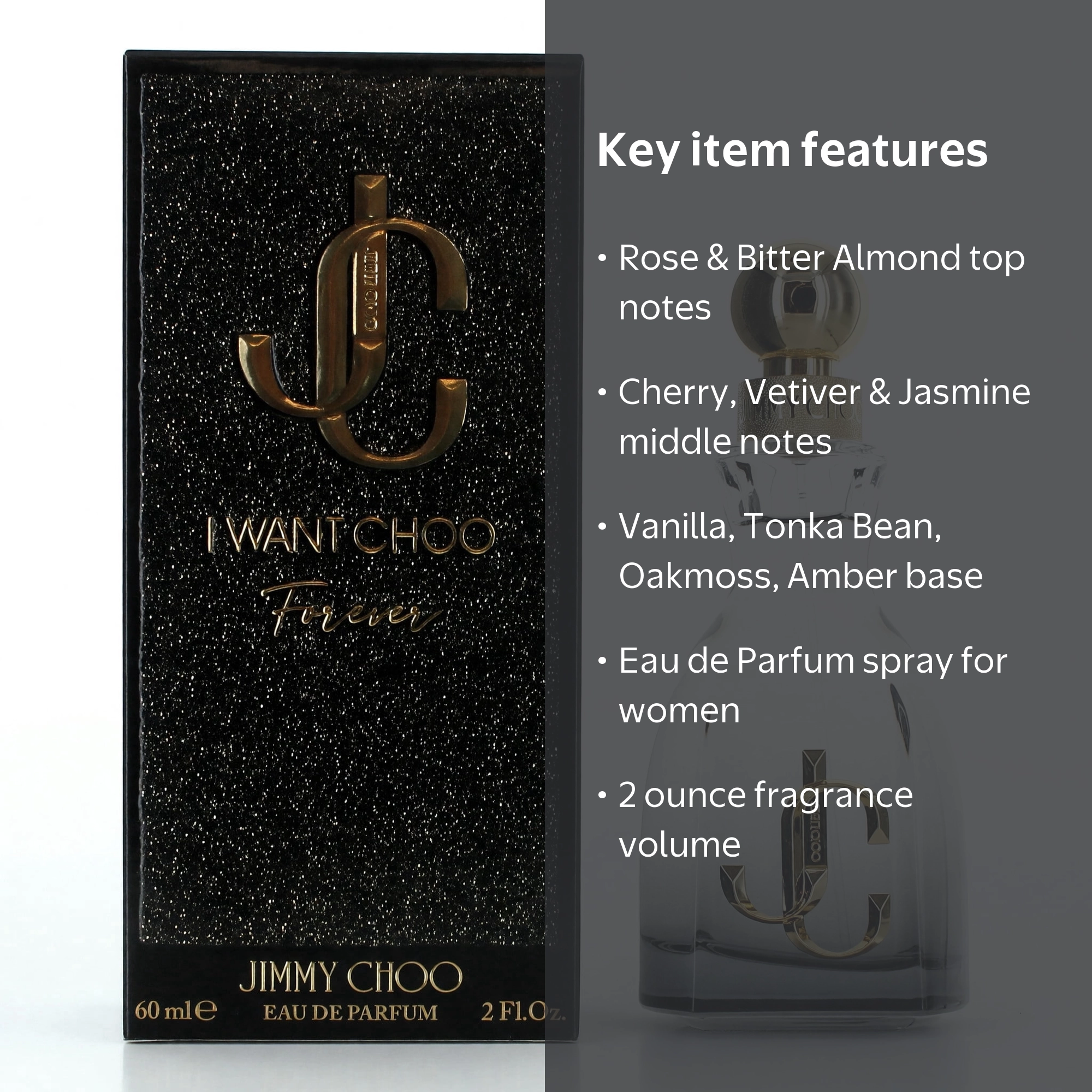 Jimmy Choo Floral Perfume: I Want Choo Forever, 2oz EDP Spray for