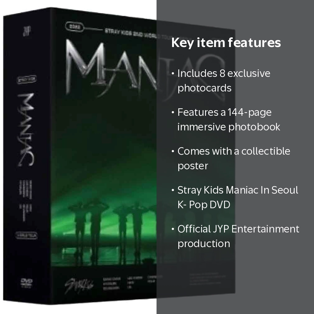 Stray Kids - Maniac - In Seoul DVD, K-Pop - Walmart.com