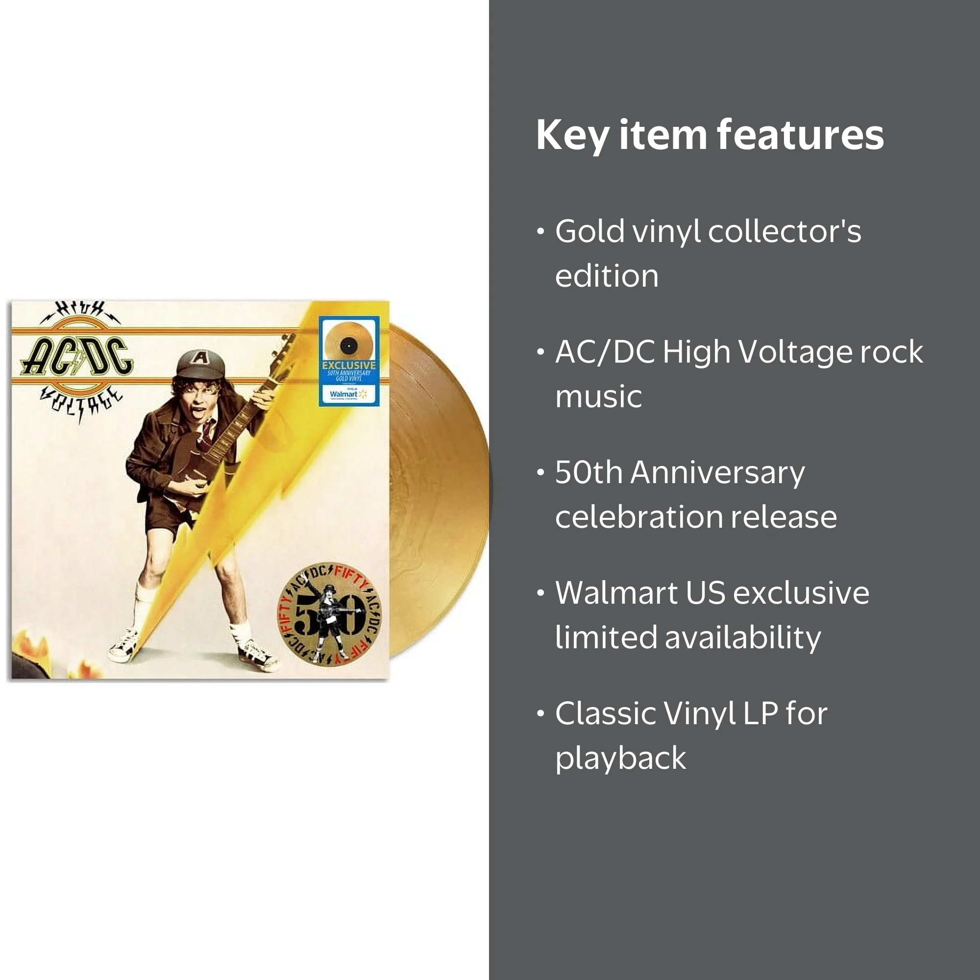 AC/DC - High Voltage (Walmart Exclusive) - Music & Performance
