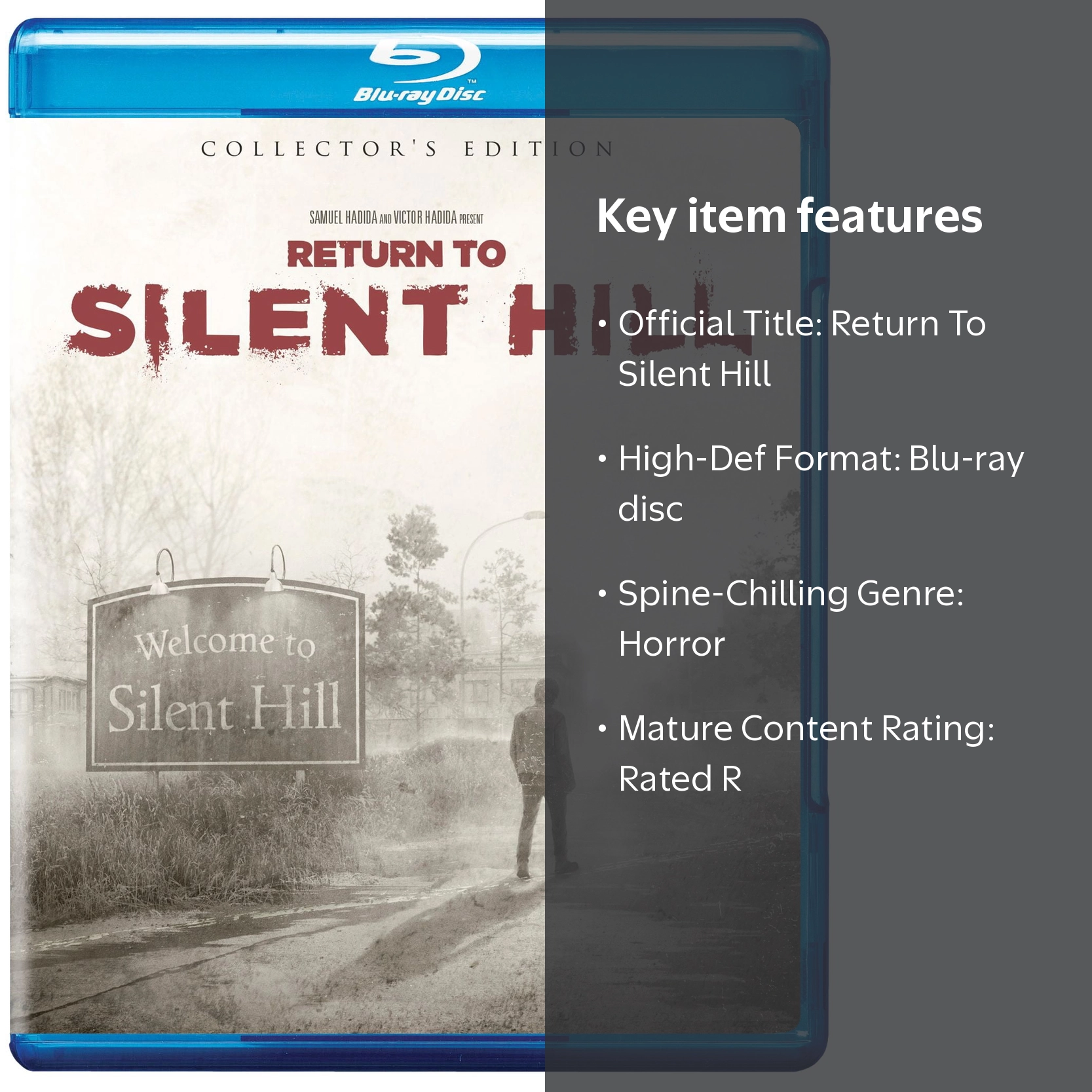 Return To Silent Hill (Blu-ray) Cineverse, Horror - Walmart.com