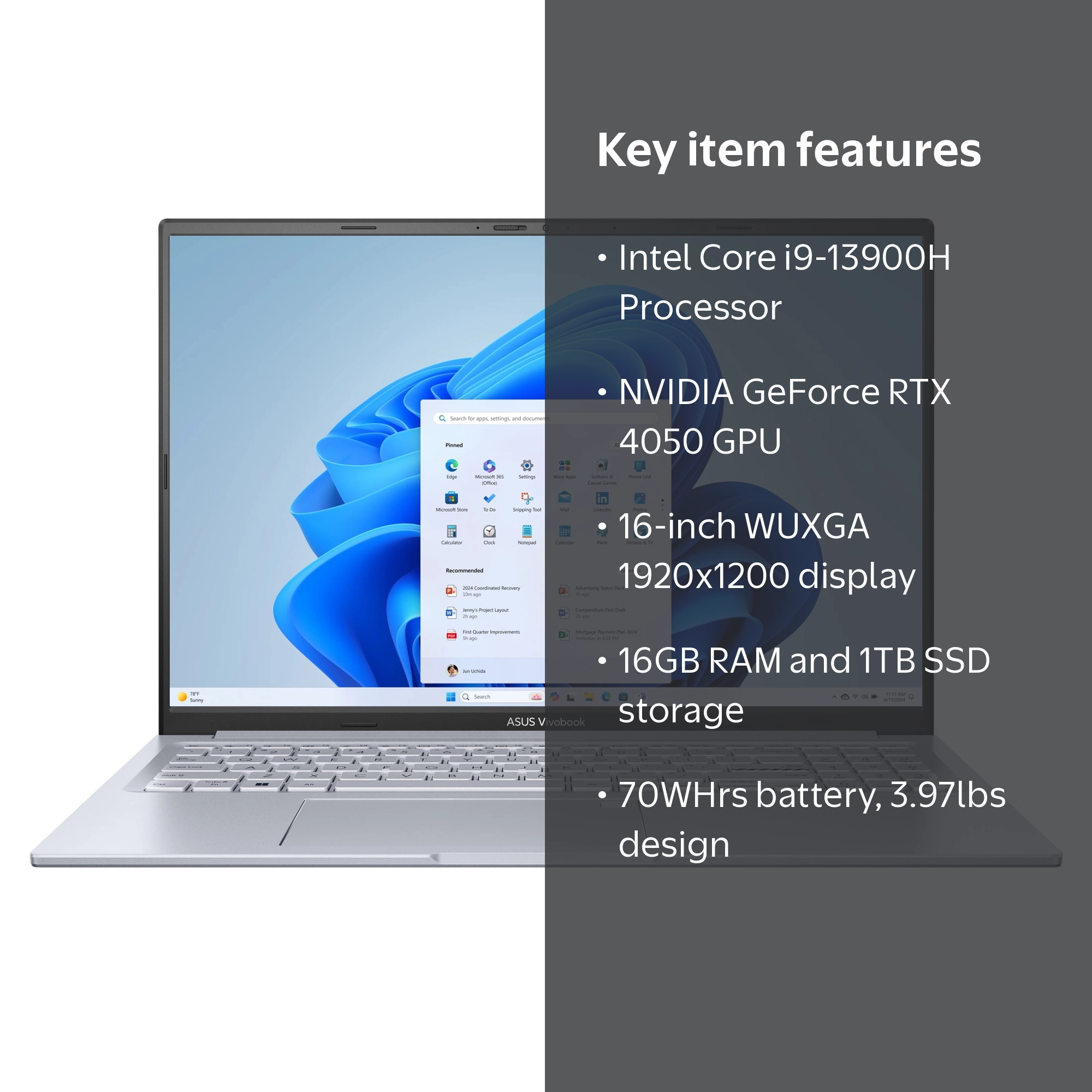 Windowsノート本体 ASUSVivobookPro15 (Core i9/16GB/RTX3050) Amazon