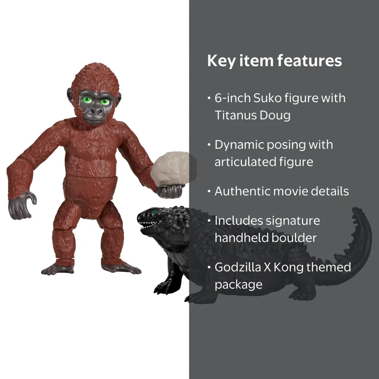 Godzilla x Kong: The New Empire Collectible Kids Suko Action