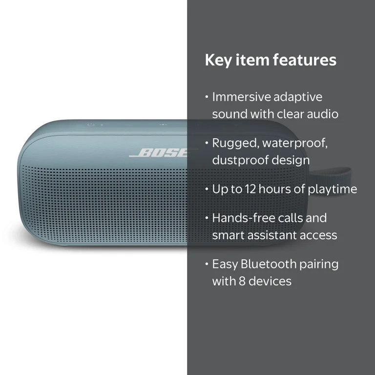 Bose SoundLink Flex Wireless Waterproof Speaker, Portable