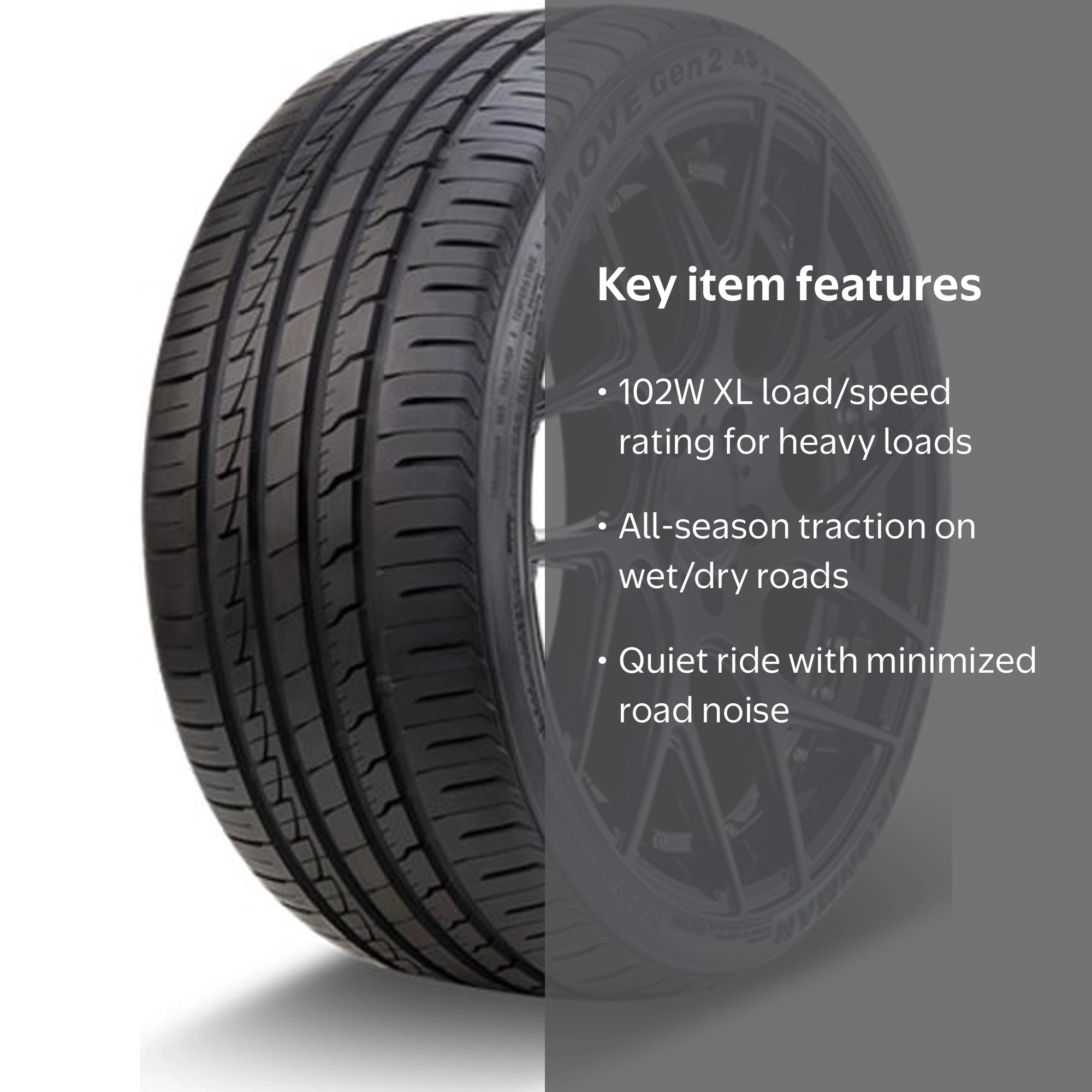 Ironman iMOVE GEN2 AS 245/45ZR19XL 102W BW - All Season High