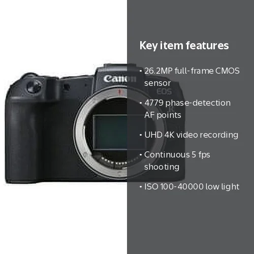 Canon, Mirrorless Digital Camera, International Version, Body Only