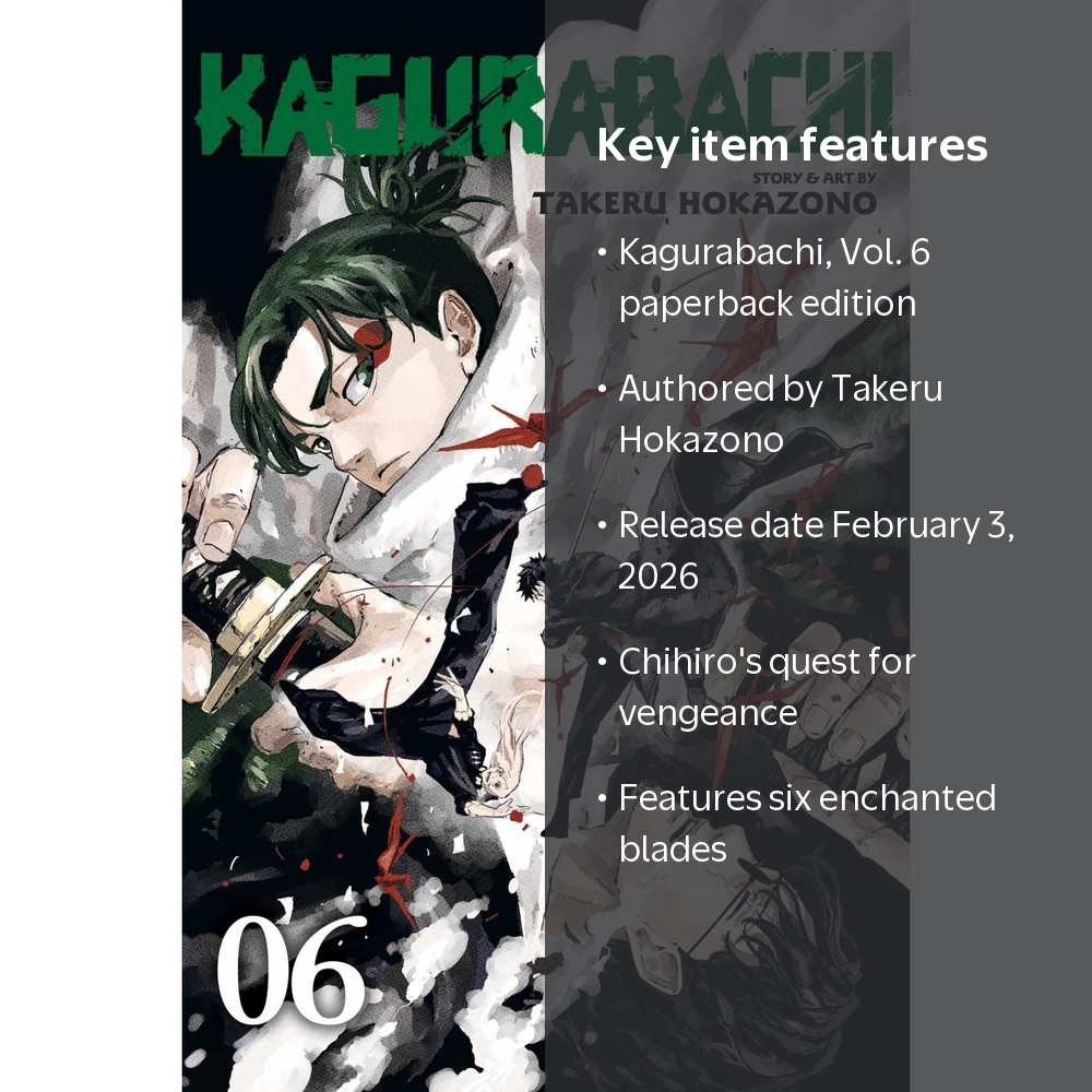 Kagurabachi, Vol. 6 (Paperback) - Walmart.com