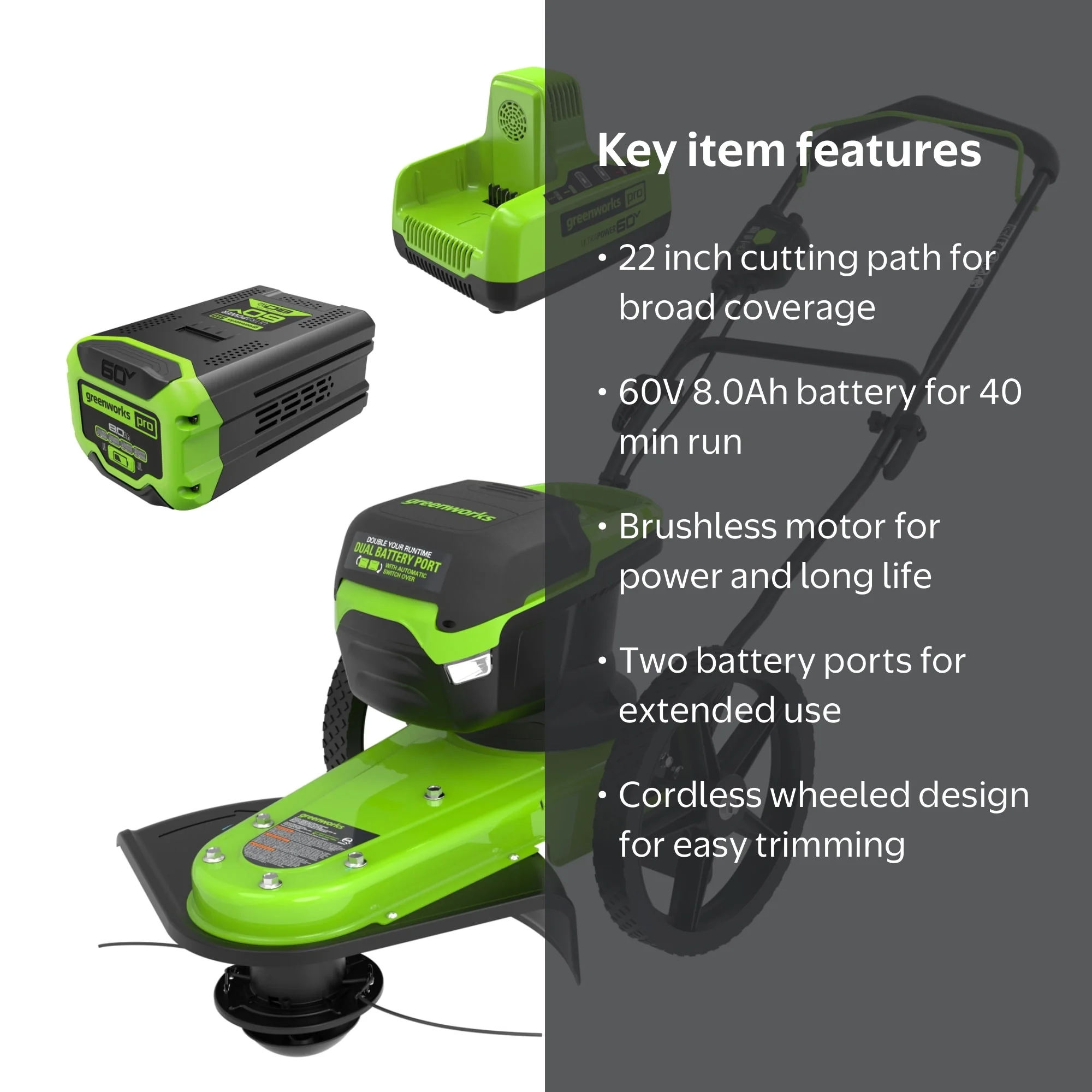 Greenworks 60V 22