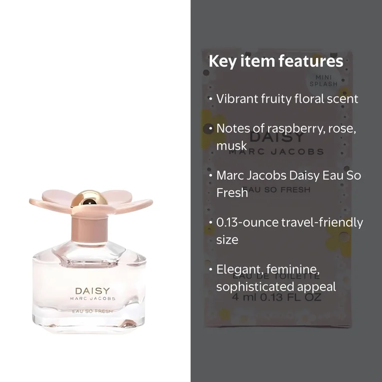 Marc Jacobs, Daisy Eau So Fresh EDT Spray, 0.13 oz, Fragrance