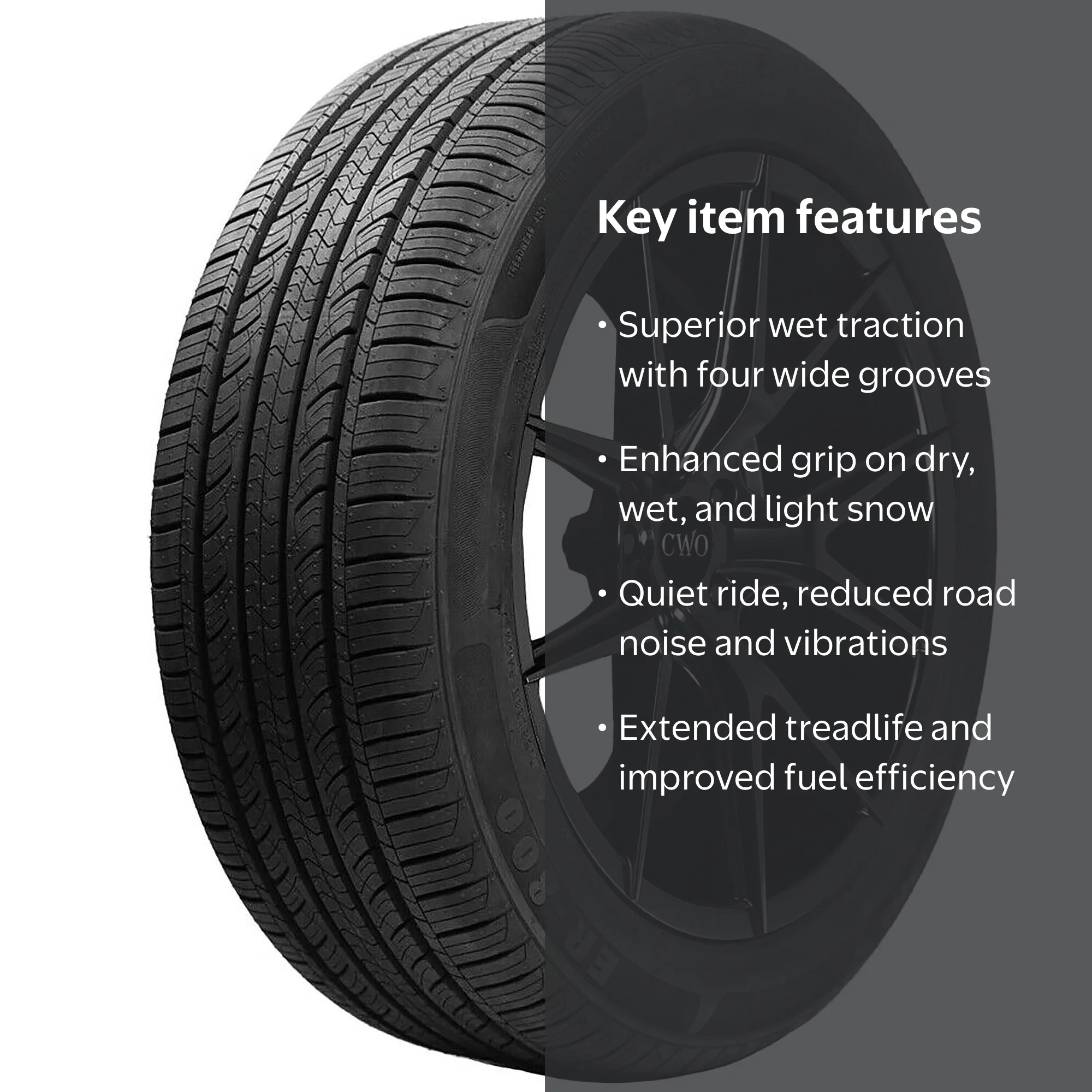 Advanta ER800 All-Season Passenger Tire P215/55R17 94V for