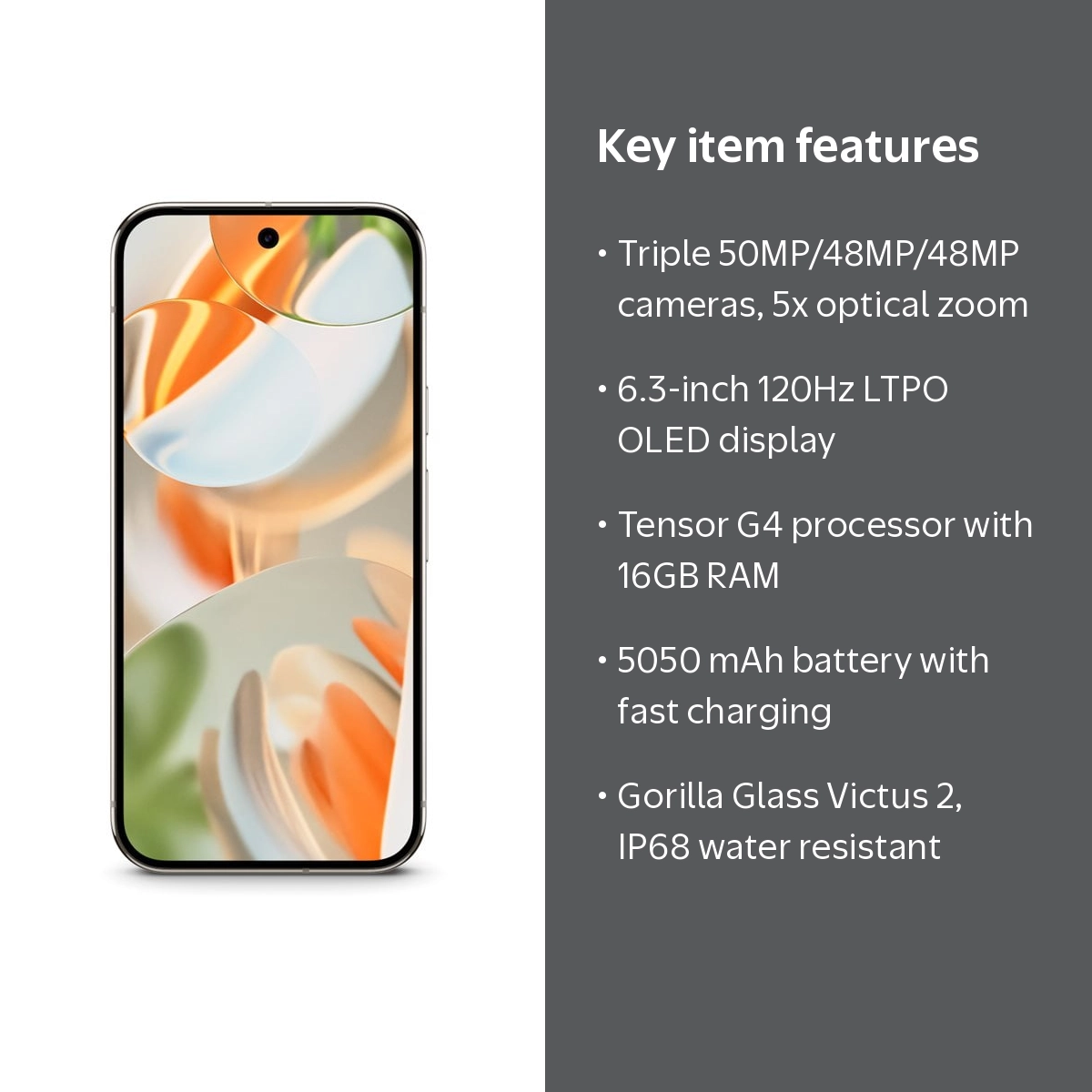 Restored Google Pixel 9 Pro 128GB - Porcelain - Unlocked - Walmart.com