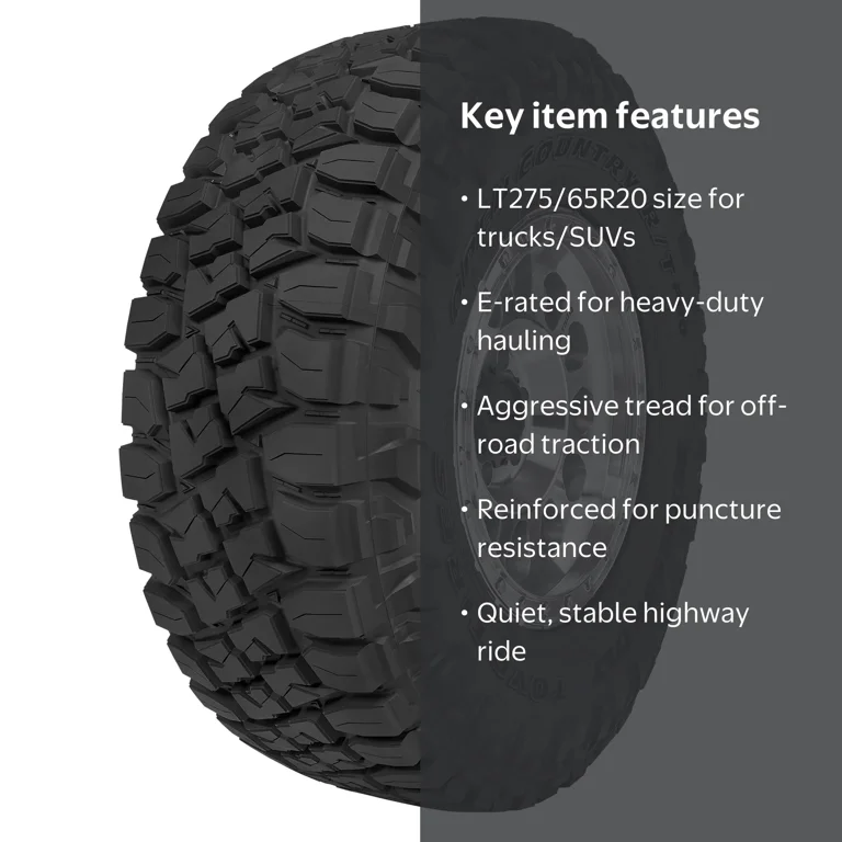 Toyo Open Country R/T Pro Rugged Terrain LT275/65R20 126/123Q E