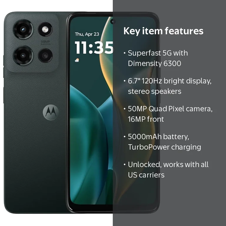 Motorola Moto G - 2025 | Unlocked | Made for US 4/128GB -Forest