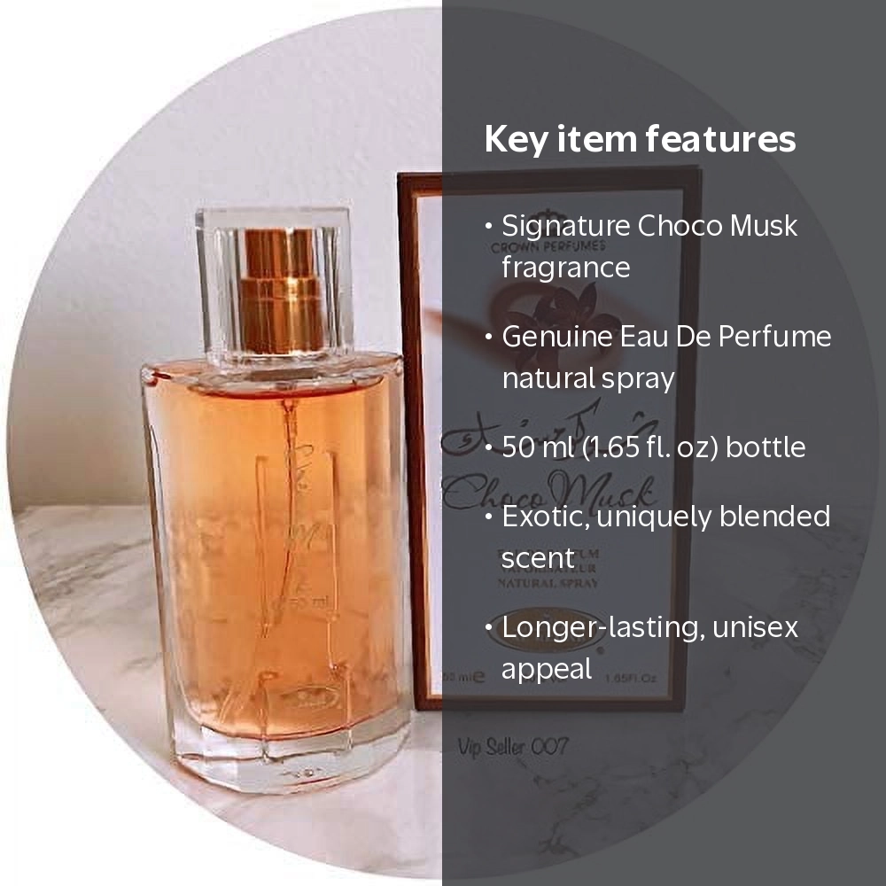 Al Rehab, Eau De Perfume Natural Spray, 50 ml, Choco Musk