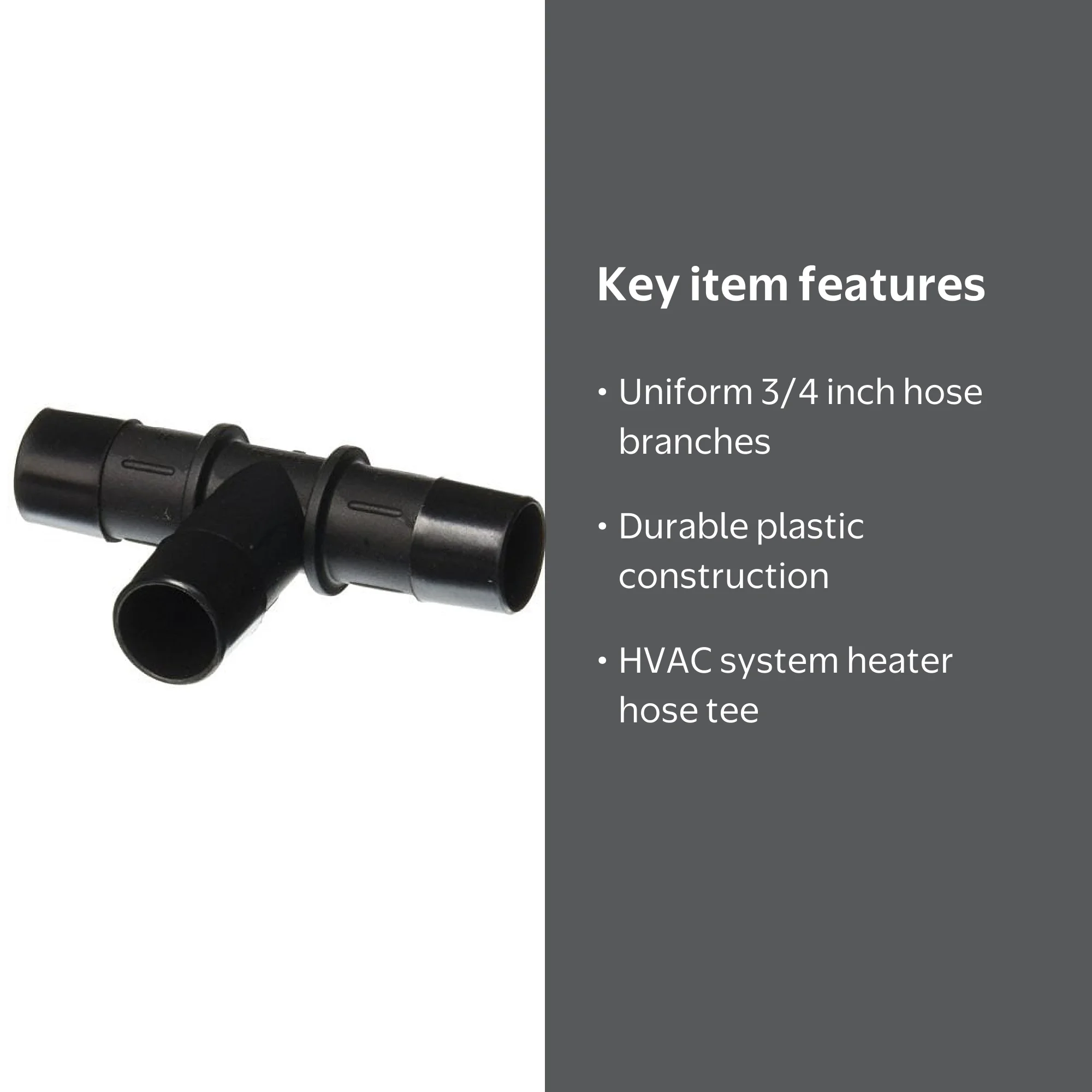 Dorman Help 47118 Heater Hose Tee - Walmart.com