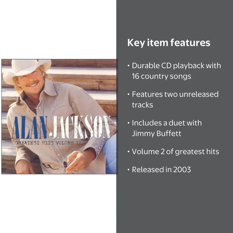 Alan Jackson - Greatest Hits, Vol. 2: and Some Other Stuff CD