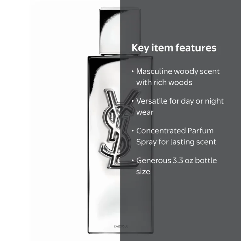 Yves Saint Laurent Men's MYSLF L‚ÄôAbsolu Parfum 3.3 oz Fragrance