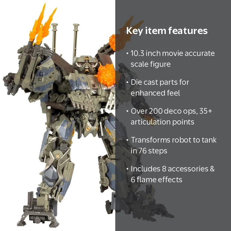 Transformers Masterpiece Movie Series MPM-15 Brawl - USA - Walmart.com