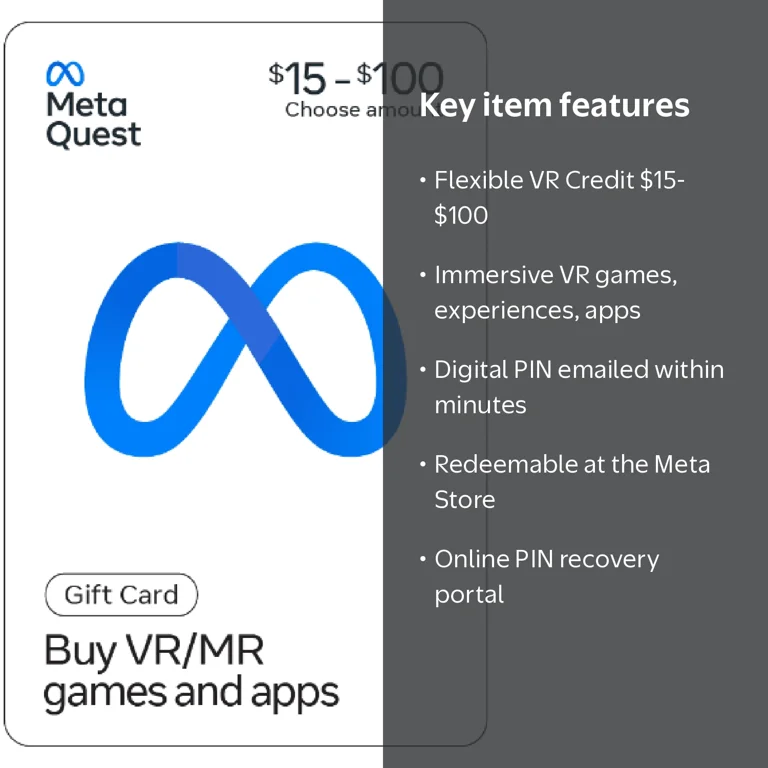 Meta Quest VGC $15 - $100 [Digital] - Walmart.com