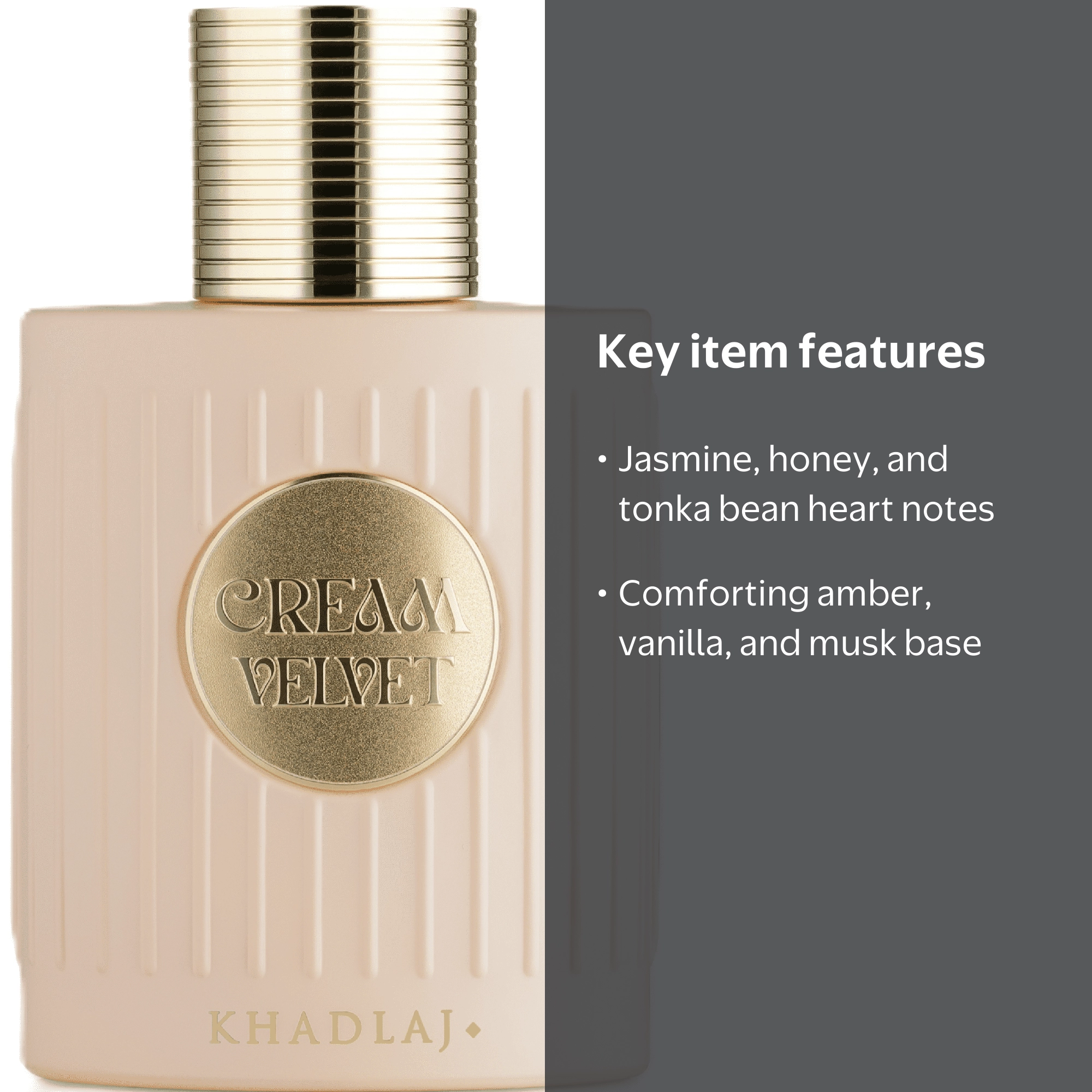 Khadlaj Perfumes, Unisex Perfume, 3.4 Oz, Amber Vanilla Musk