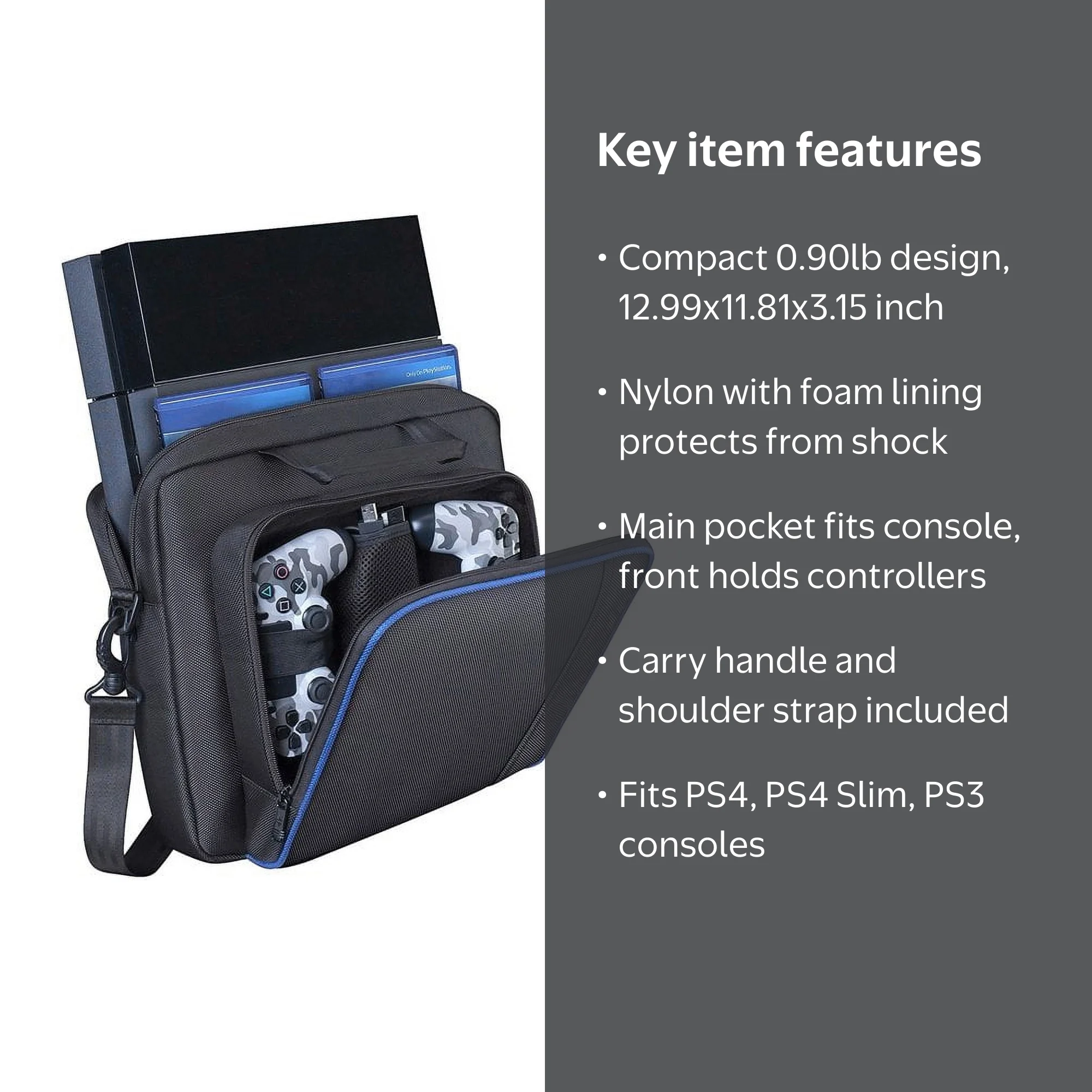 TSV Protective PS4 & PS4 Slim Controller Carrier - Waterproof