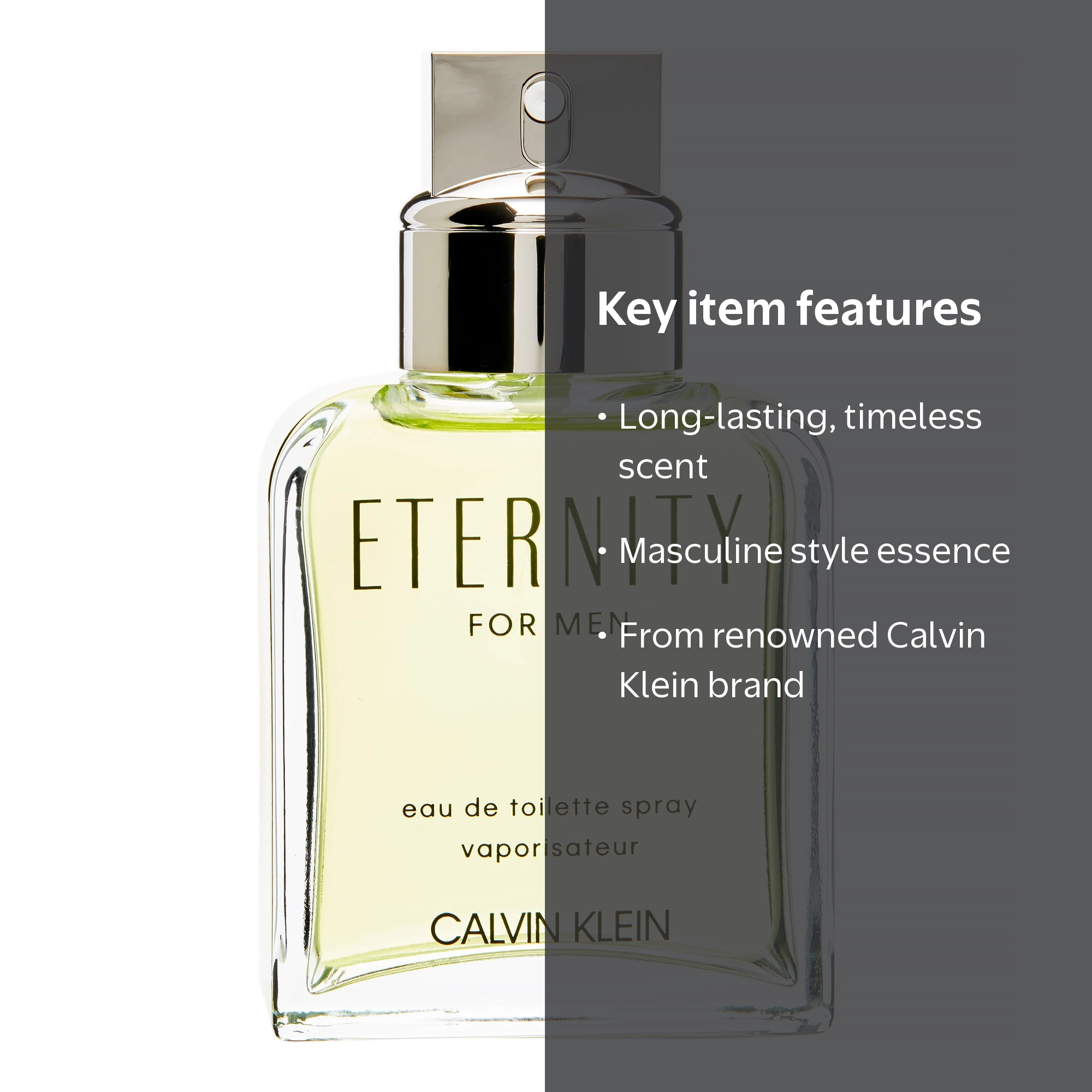 Calvin Klein Eternity Men's Fragrance, Perfume, Eau de Toilette