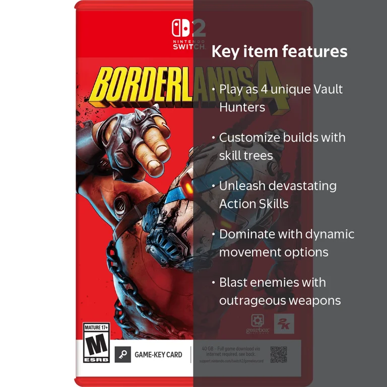 Borderlands 4 (Key) - Nintendo Switch 2 - Walmart.com