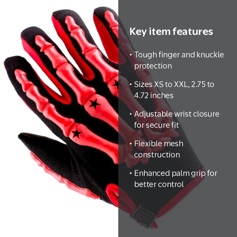 1Storm Motocross Adult Motorcycle BMX MX ATV Dirt Bike Gloves