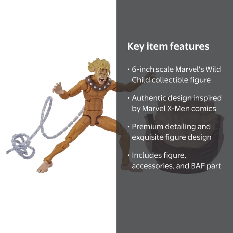 Marvel Legends Marvel's Wild Child X-Men: Age of Apocalypse Action