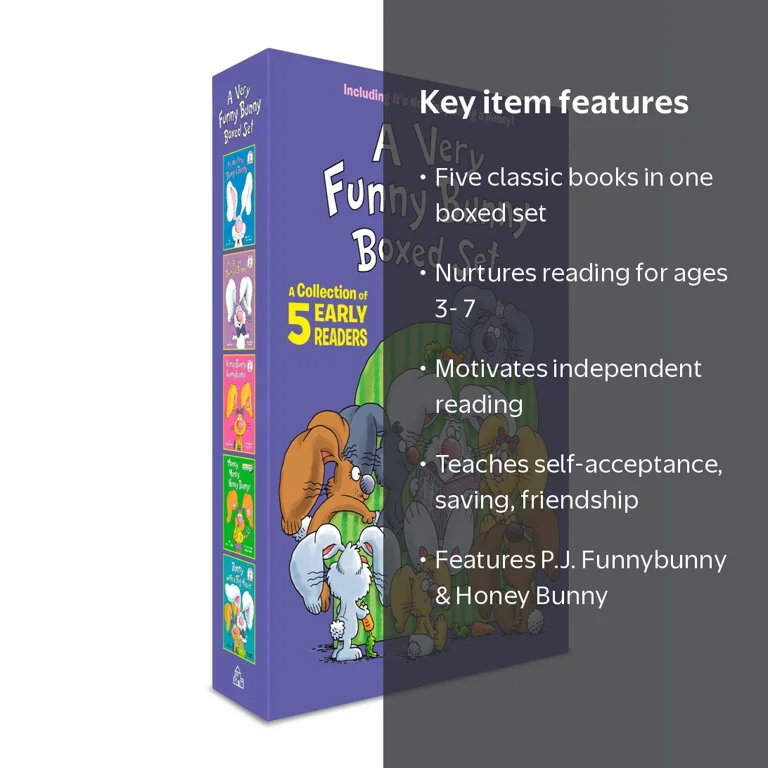 Marilyn Sadler, A Very Funny Bunny 5-Book Boxed Set, Hardcover