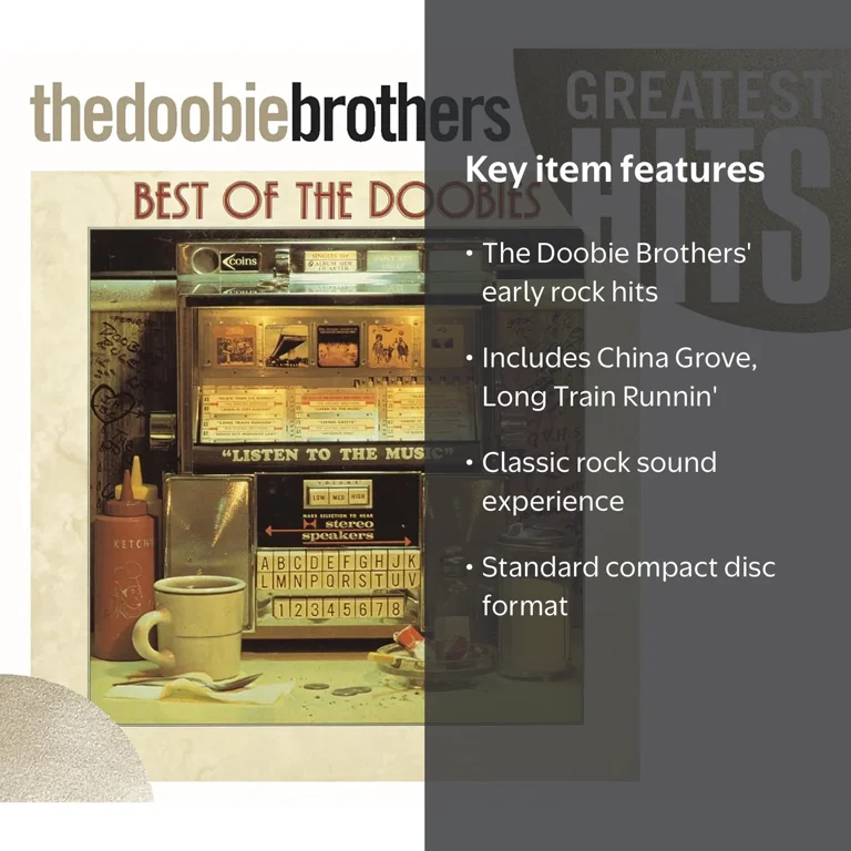 The Doobie Brothers - The Best Of The Doobies - CD - Walmart.com