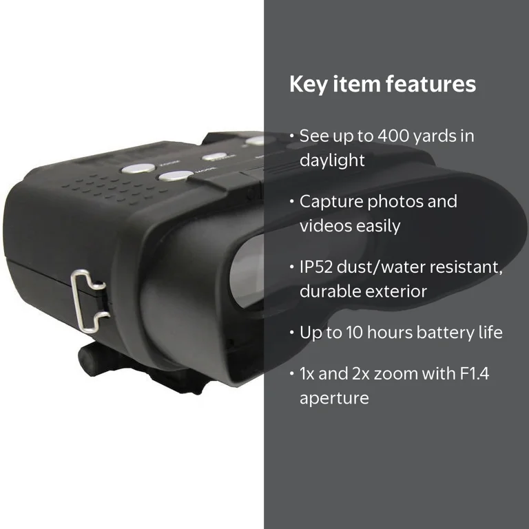 X-Vision, Digital Vision Binoculars, IR Led, 110 yards night