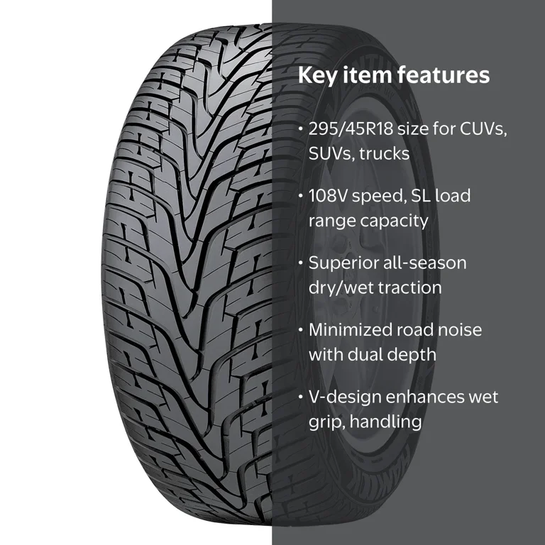 Hankook Ventus ST (RH06) 295/45R18 108V All-Season Luxury SUV