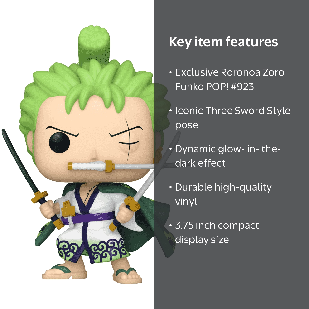 Funko Pop! Animation: One Piece - Roronoa Zoro Three Sword Style