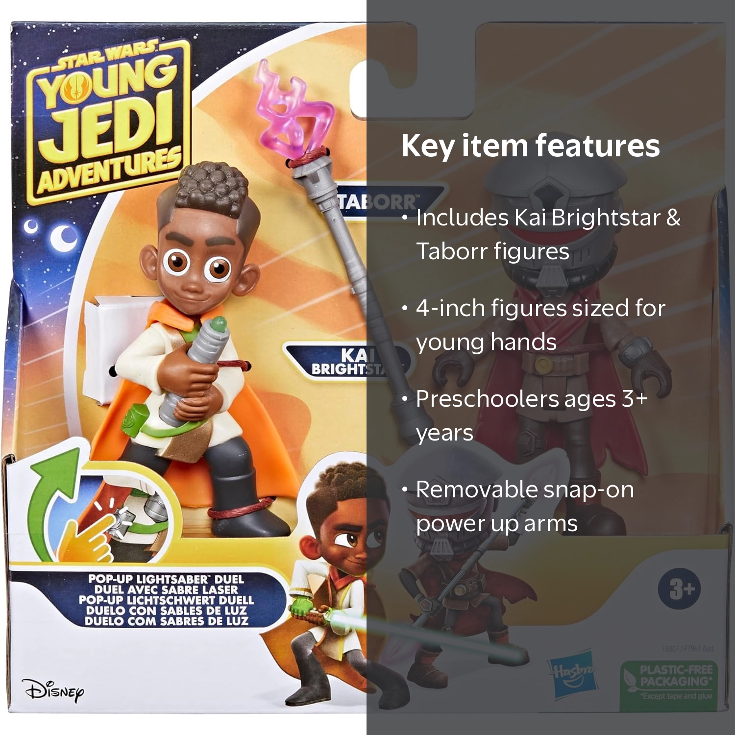 Star Wars, Young Jedi Adventures Pop-Up Lightsaber Duel, Kai