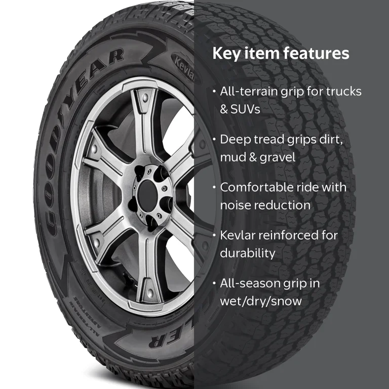 Goodyear Wrangler All-Terrain Adventure With Kevlar 255/65R19XL