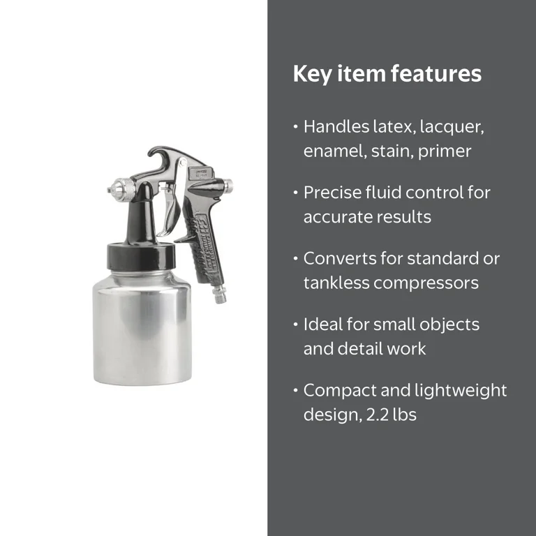 Campbell Hausfeld DH420000AV General Purpose Spray Gun - Walmart.com