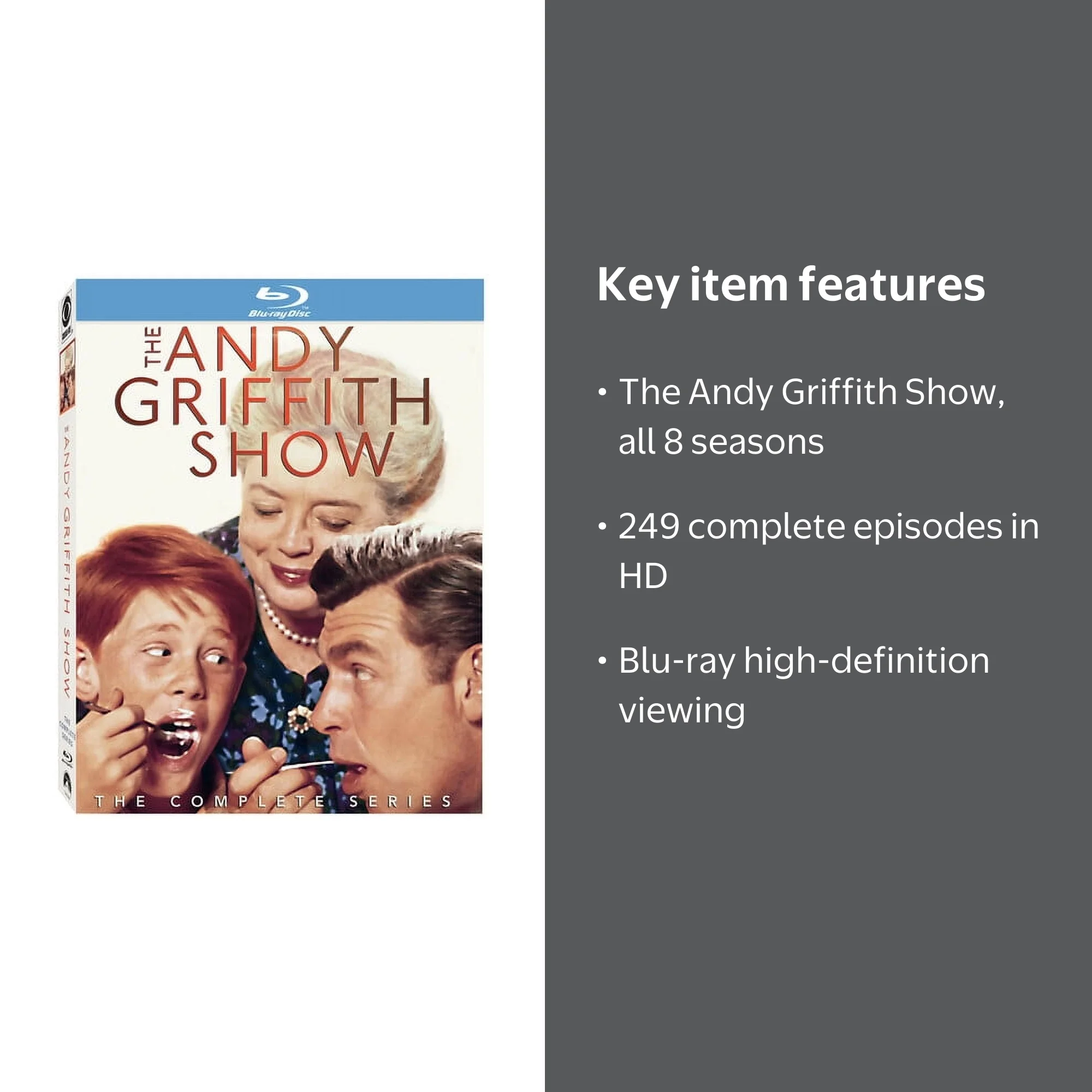 The Andy Griffith Show: The Complete Series (Blu-ray) - Walmart.com