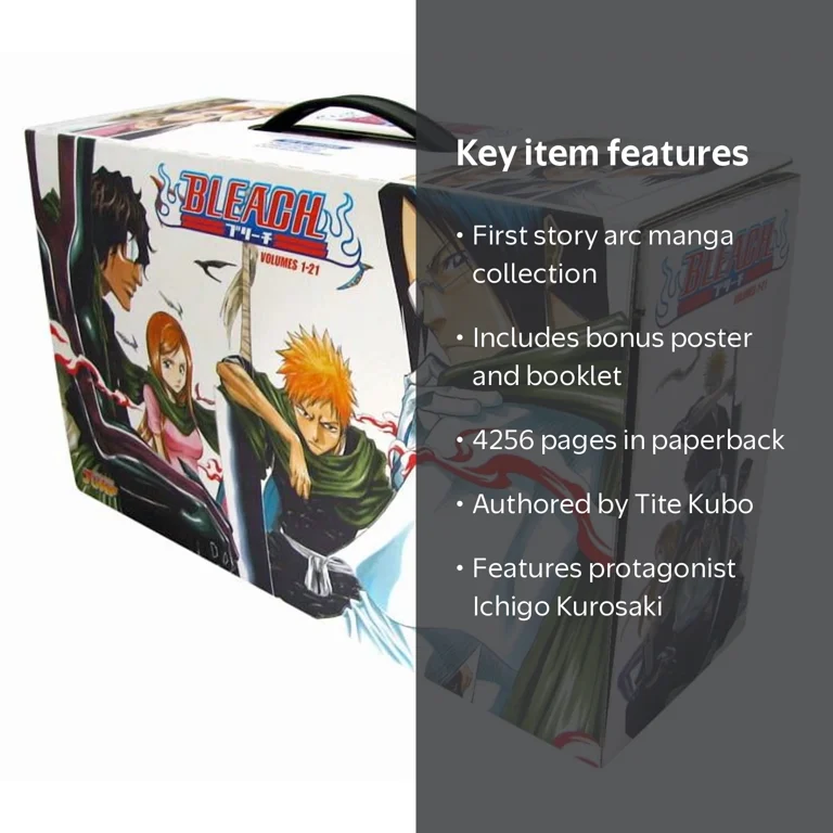 Tite Kubo, Bleach Box Set, Volumes 1-21, Paperback - Walmart.com