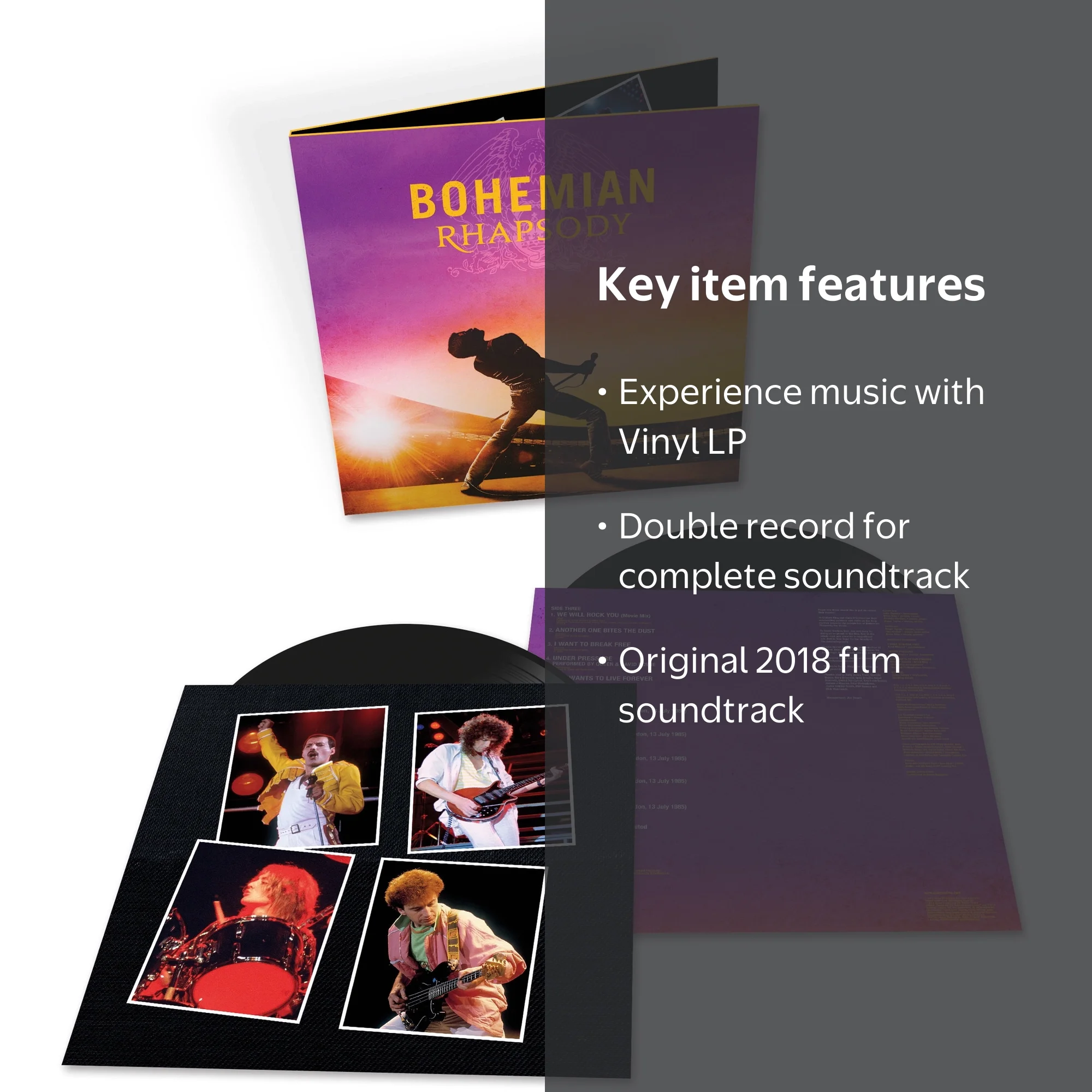 Queen, Bohemian Rhapsody, Music & Performance, Vinyl, Double LP