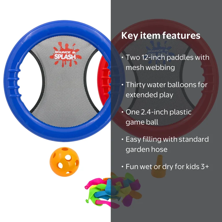 Eduk8 Bounce N Catch Disc – 2er Set Mit Soft-Fuzzee-Ball – Wurf- Und Fangspiel Für Drinnen & Draußen – 30 Cm Discs – Ab 3 Jahren