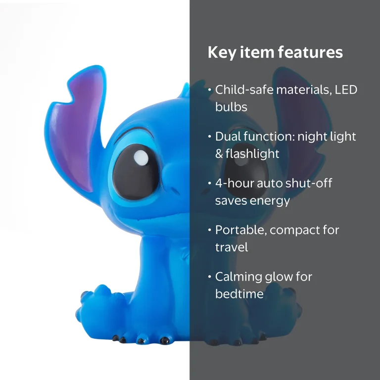 Stitch Squishy LED Mood Light - Walmart.com Stitch Squishy LED Mood Light - Walmart.com
