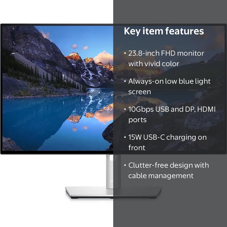 Dell, UltraSharp 24 Monitor, U2422H, 23.8