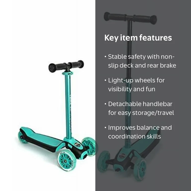 YBike YGLXB6 GLX Boost Scooter with Adjustable Steering