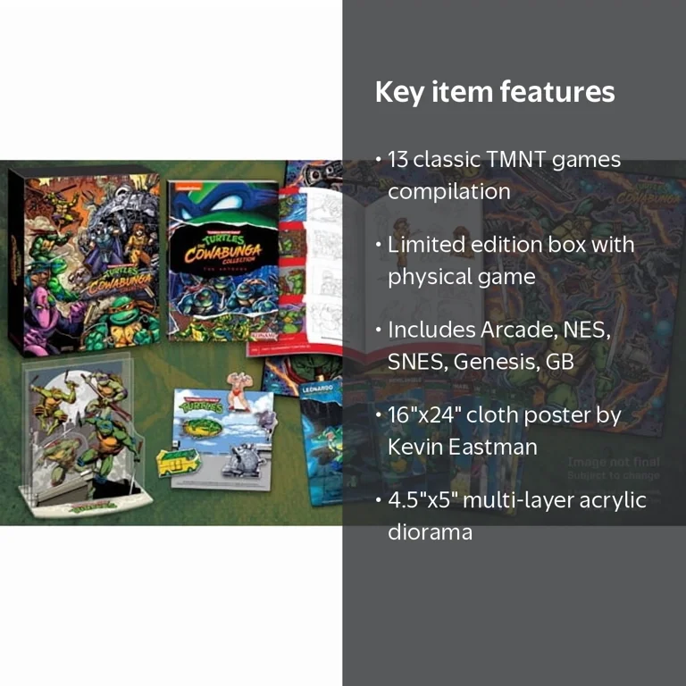 Teenage Mutant Ninja Turtles: The Cowabunga Collection Ltd Ed for