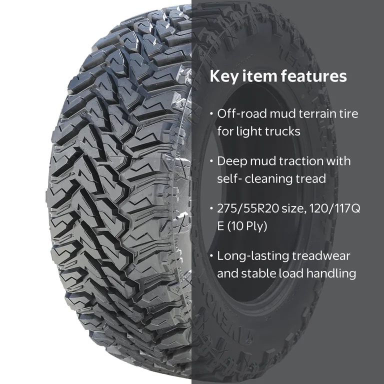 ソウルズ　シーラーマン220-150　逃走シイラ　G127 Venom Power Terra Hunter M/T 275/55R20 120/117Q E 10 Ply Mud