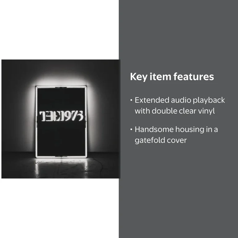 The 1975 - Self-Titled Alternative Rock Vinyl LP Record