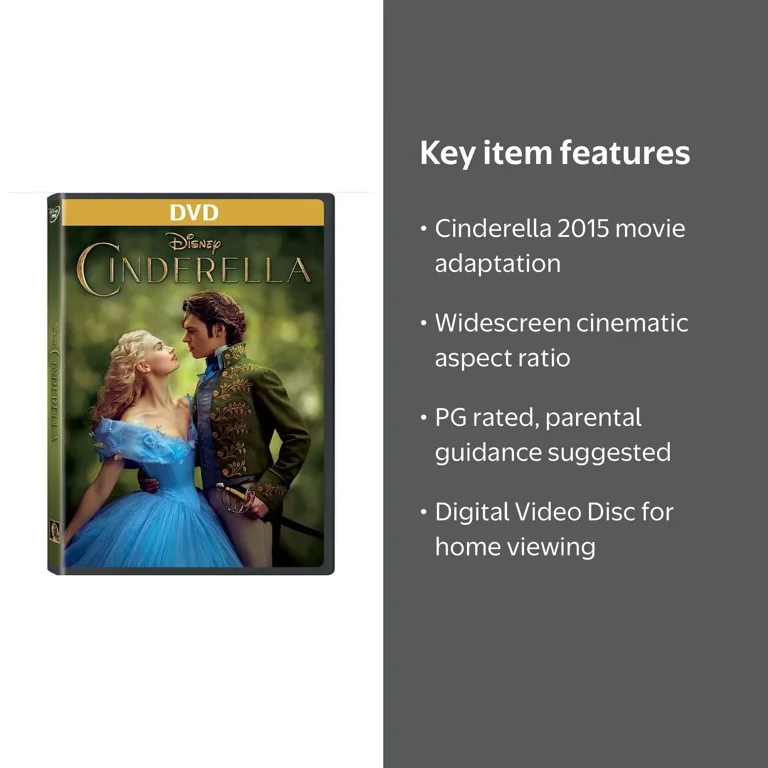 Cinderella 2015 (DVD) WS - Walmart.com