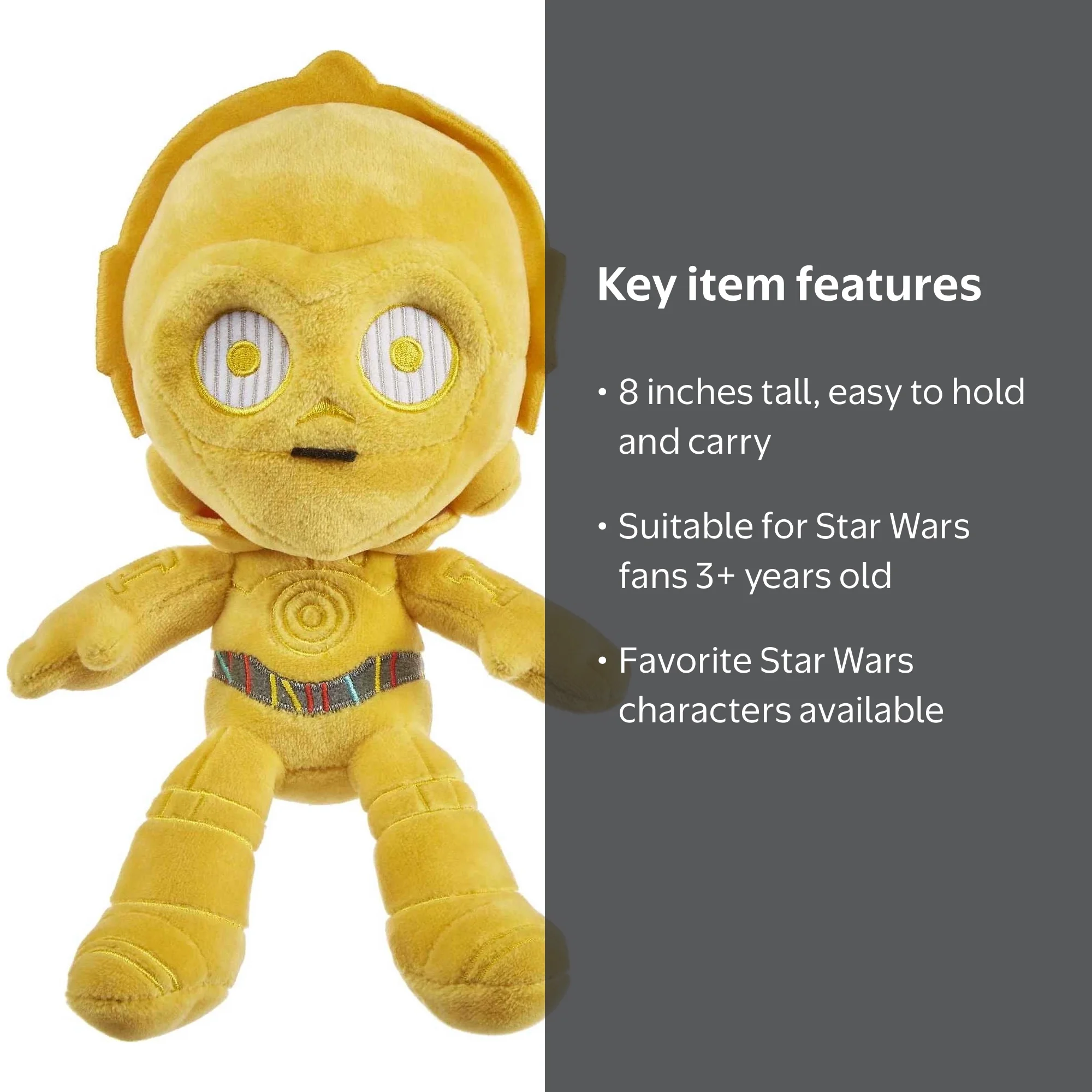 Star Wars C-3PO Basic Plush - Walmart.com