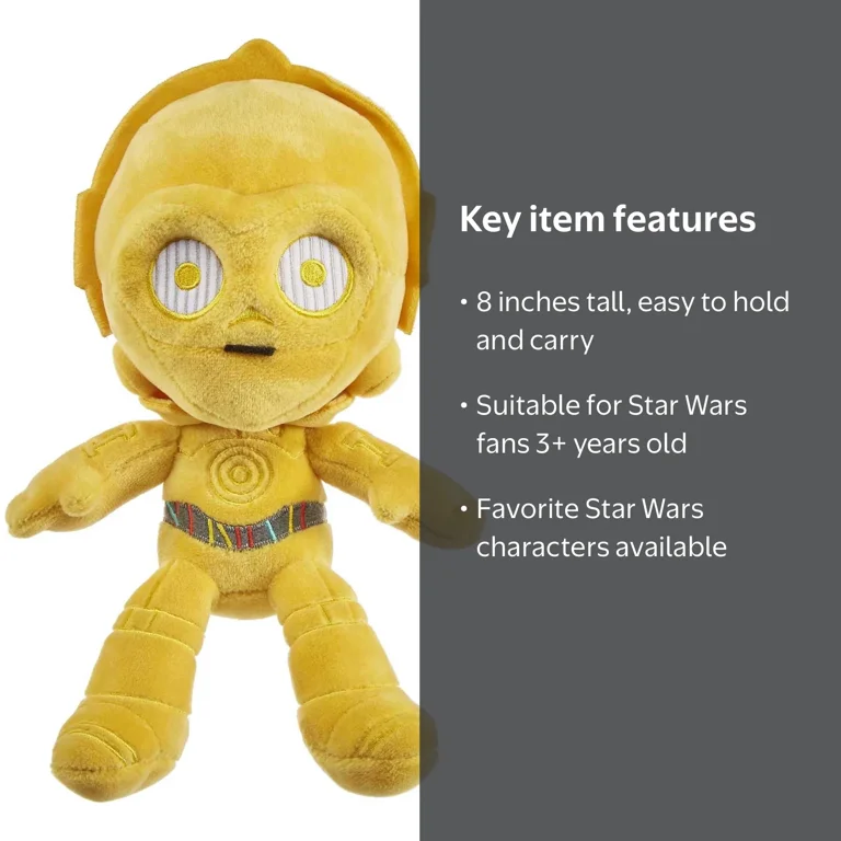 Star Wars C-3PO Basic Plush - Walmart.com